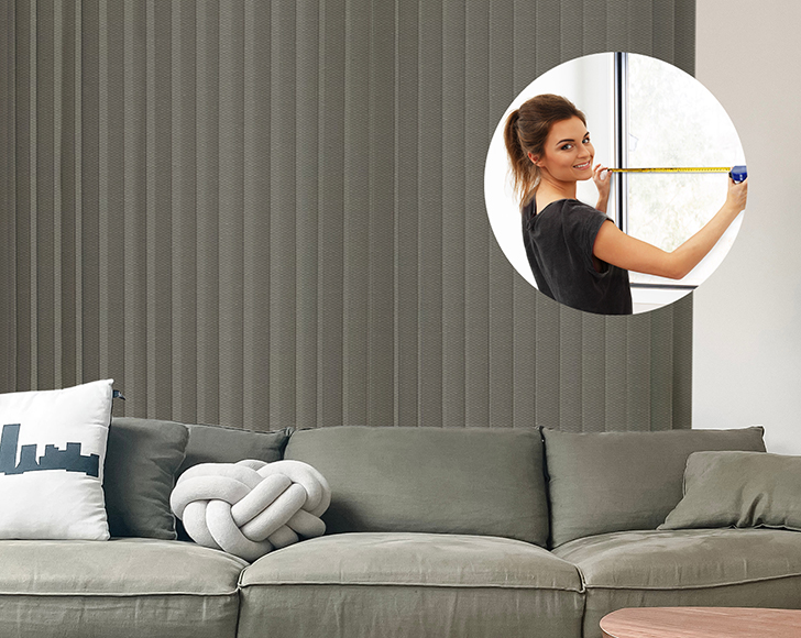 How to measure for Vertical Blinds