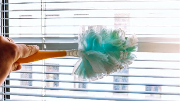 How to Fix Blinds - Dusting Blinds